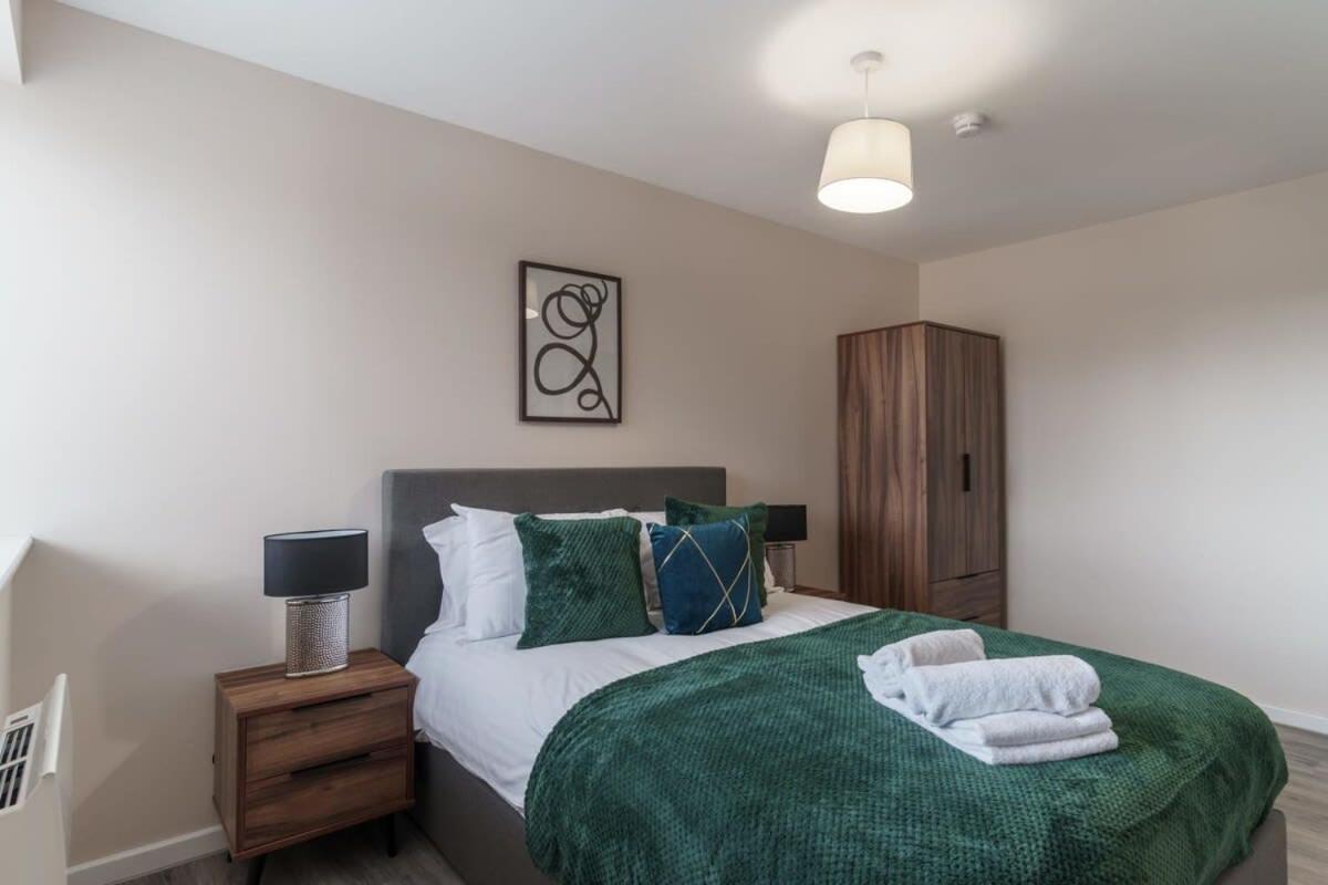 Bright 2 Bed Apartment Manchester - Sleeps 4 Esterno foto